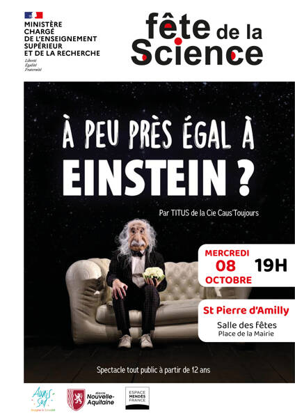 A peu près égal à Einstein