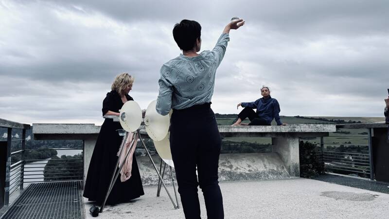Le soleil me lève, promenade-spectacle