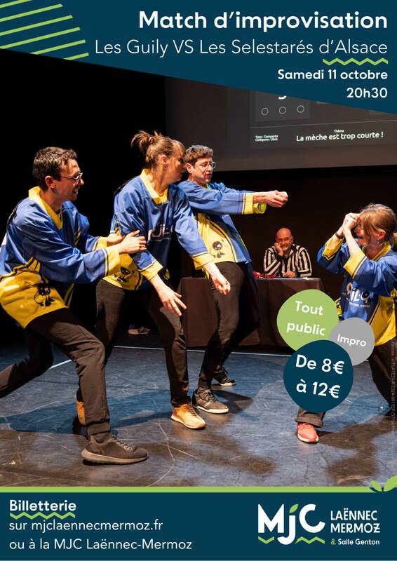 Match d'improvisation : Guily (Lyon) Vs Selestarés (Sélestat)