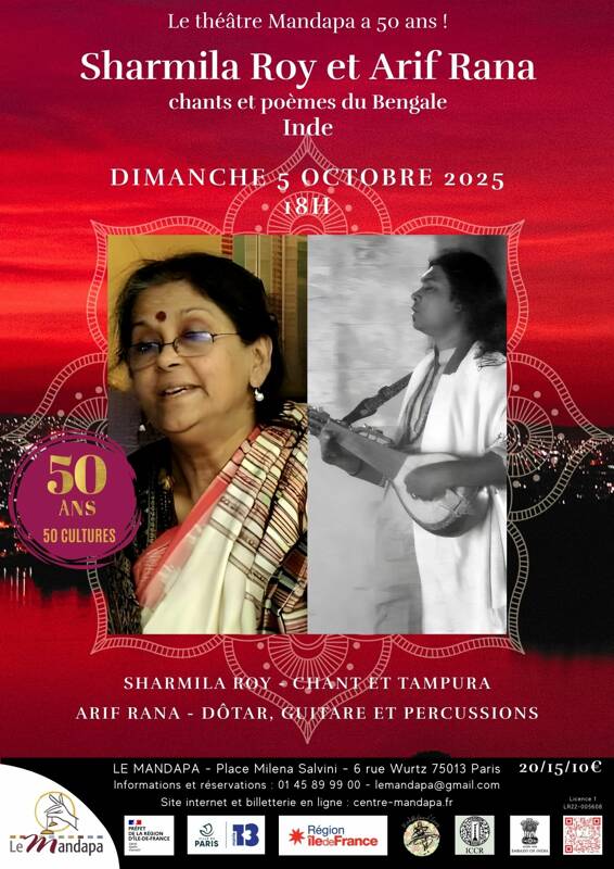 Sharmila Roy - chants et poèmes du Bengale