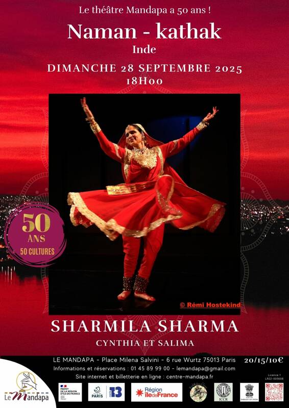 Naman - Récital de kathak - danse indienne