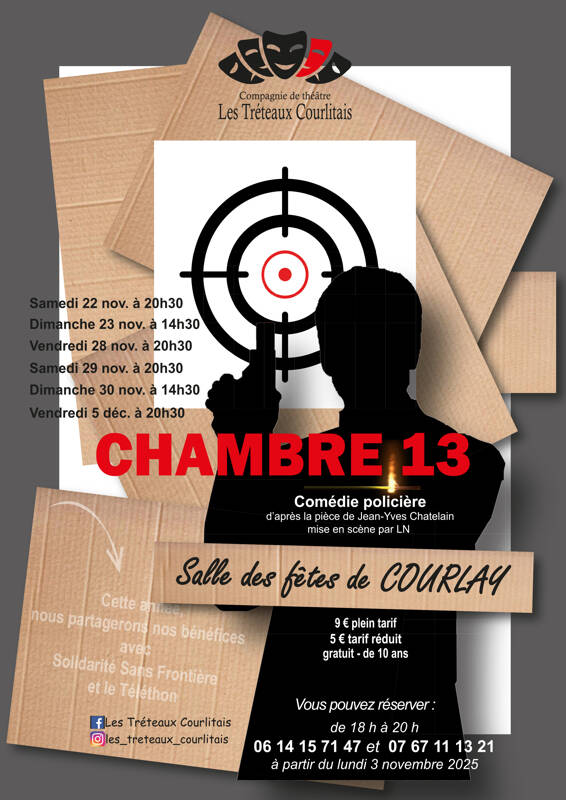 Théâtre - Comédie policière  