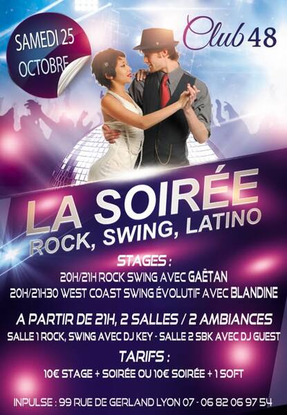 LA SOIREE Rock, Swing, Latino