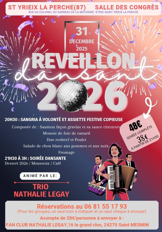 Réveillon de la St Sylvestre 100 % danses