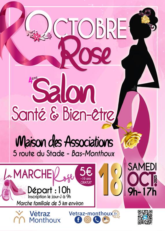 Vétraz-Monthoux soutient Octobre Rose !!!