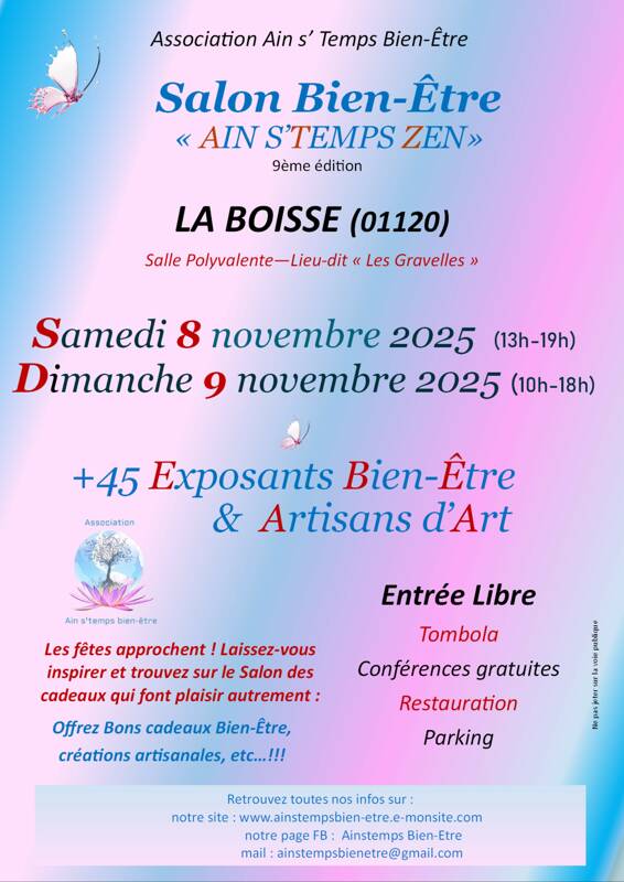Salon Bien-Être Ain s'Temps Zen