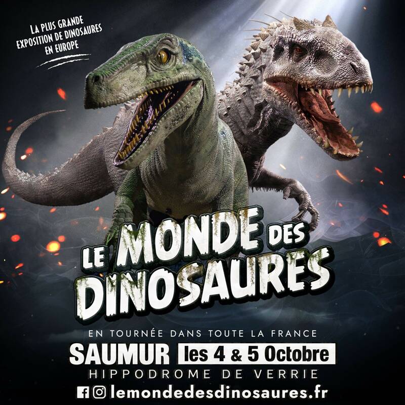 Le monde des dinosaures Saumur