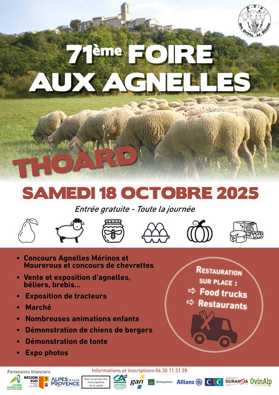 Foire aux agnelles de Thoard