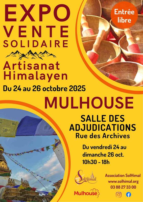 Exposition-vente solidaire d'artisanat himalayen