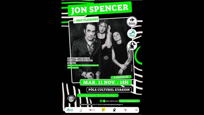 Jon Spencer (+ Hot Flowers)