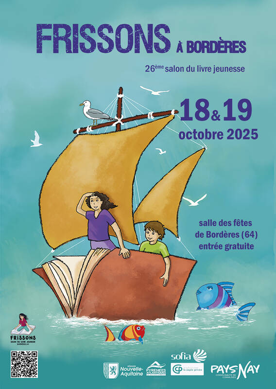 Salon du livre frissons à Bordères