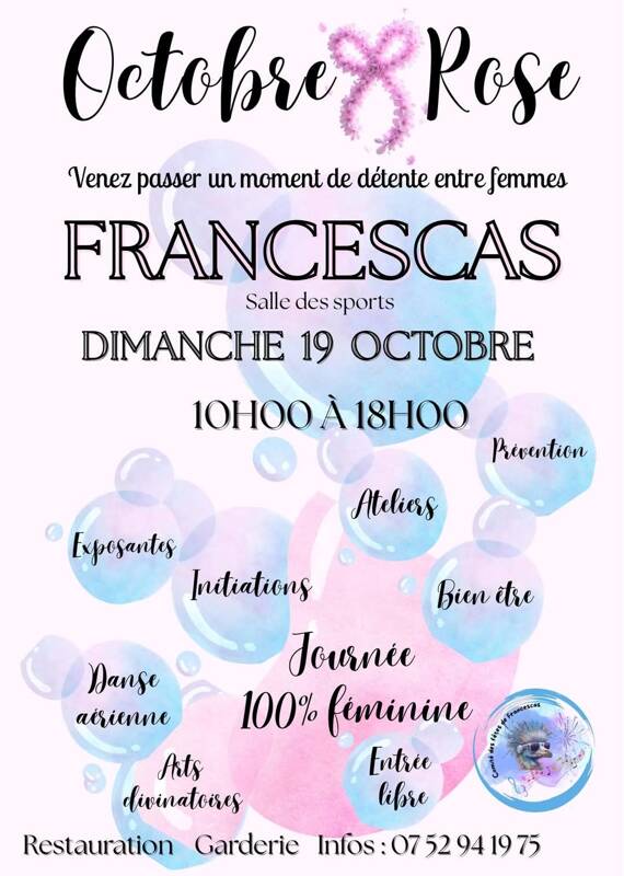 Octobre Rose 100% féminin