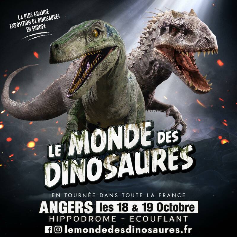 Le monde des dinosaures Angers