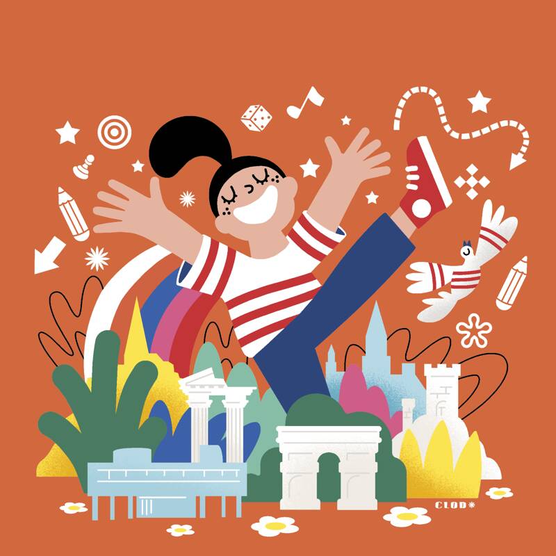 Monument Jeu d'Enfant : Le dessert de Voltaire