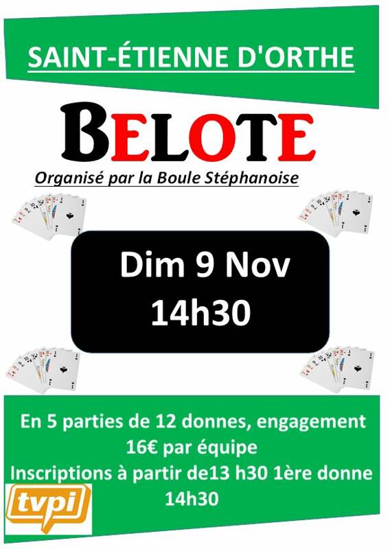 CONCOURS DE BELOTE