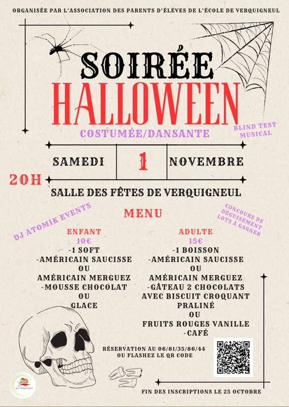 SOIRÉE HALLOWEEN