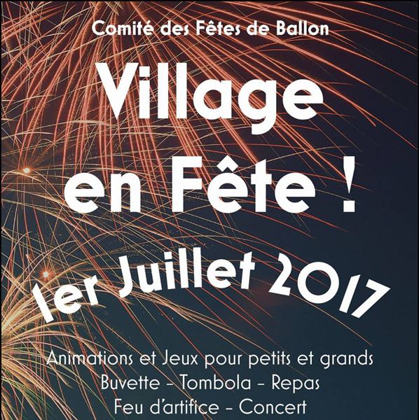 Village en fête !