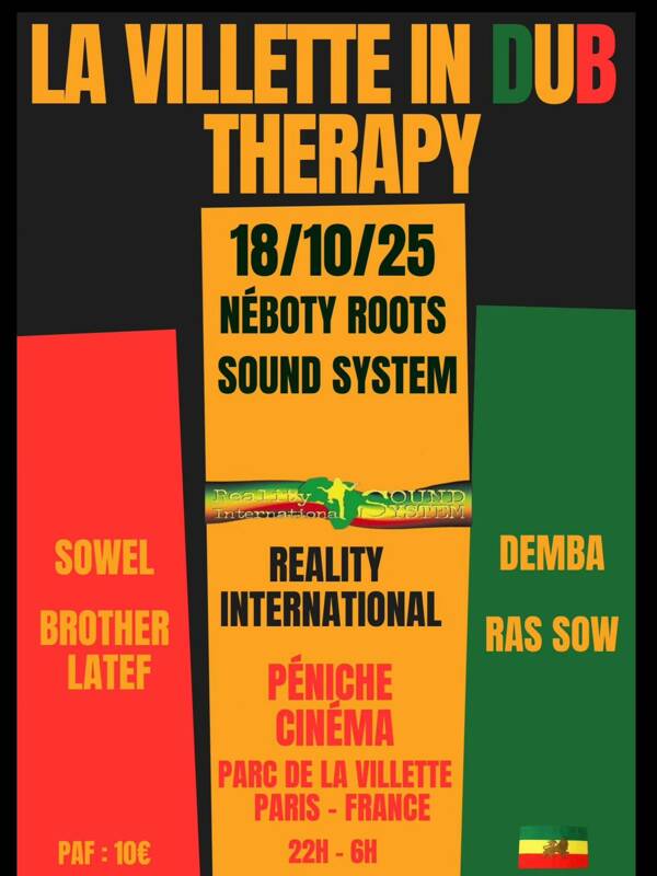 Dub Therapy - Néboty Roots invite Réality International