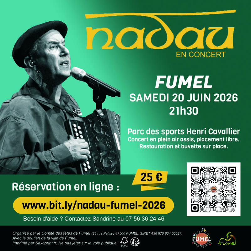 CONCERT GROUPE NADAU à FUMEL 47