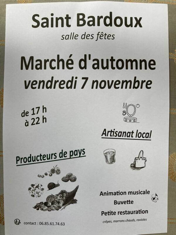 Marché d'automne