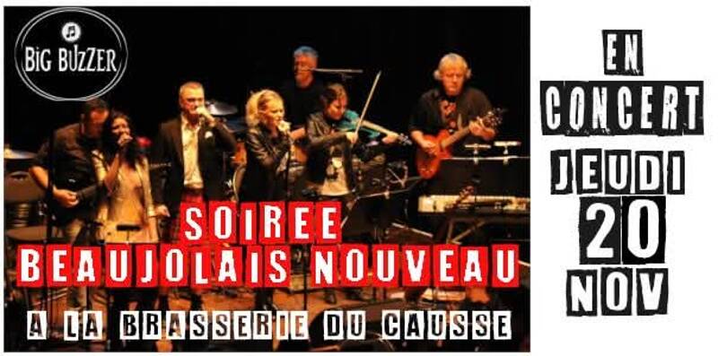 Soirée Concert Beaujolais Nouveau