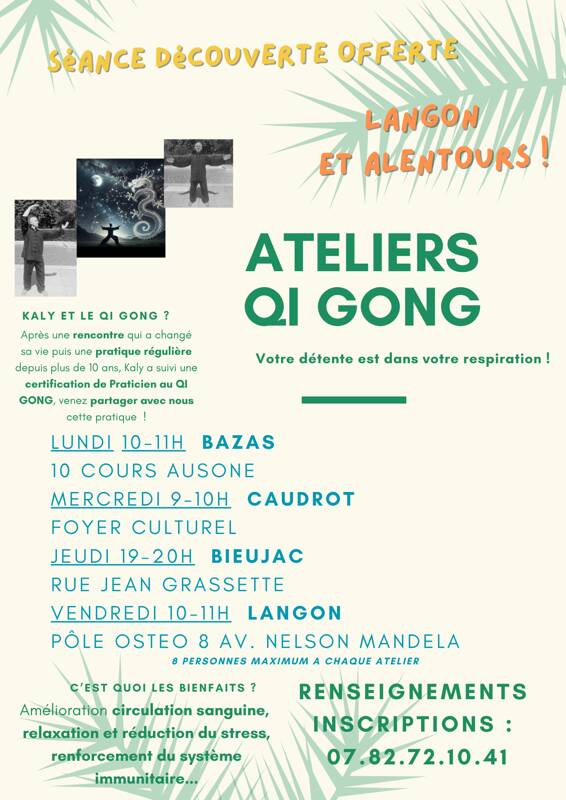 QI GONG Bien être Langon 33210
