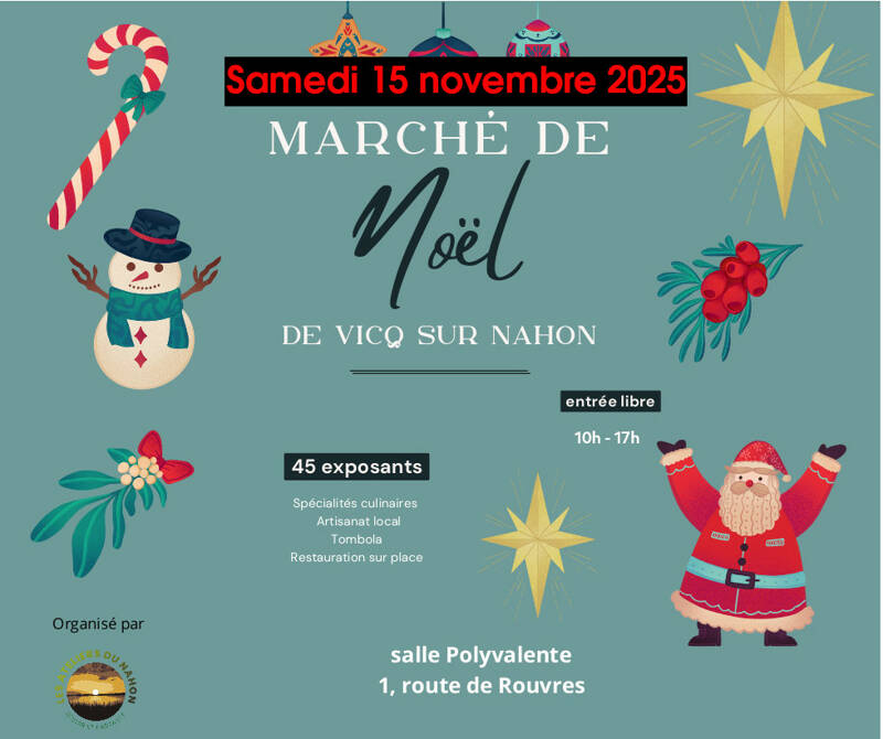 Marché de Noël Les Ateliers du Nahon