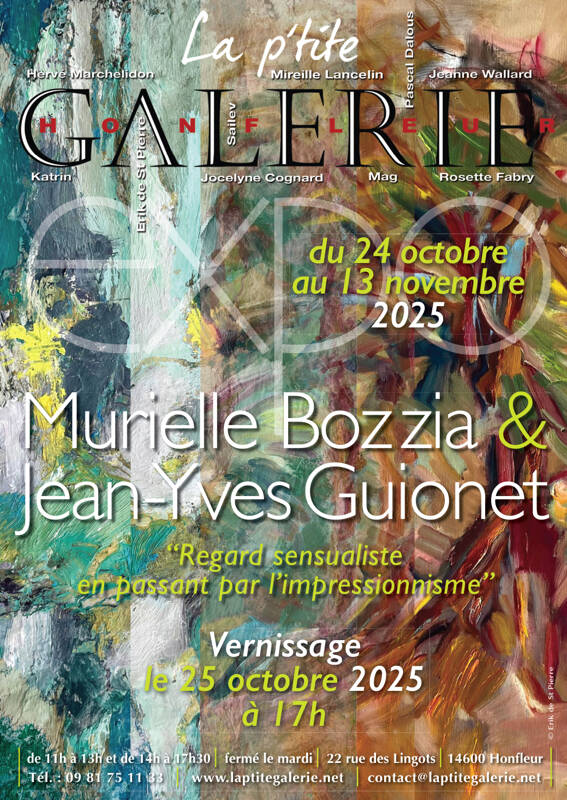 Muriel Bozzia & Jean-Yves Guionet, peintures
