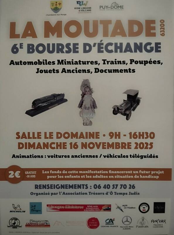 Bourse d'échange de jouets anciens et miniatures
