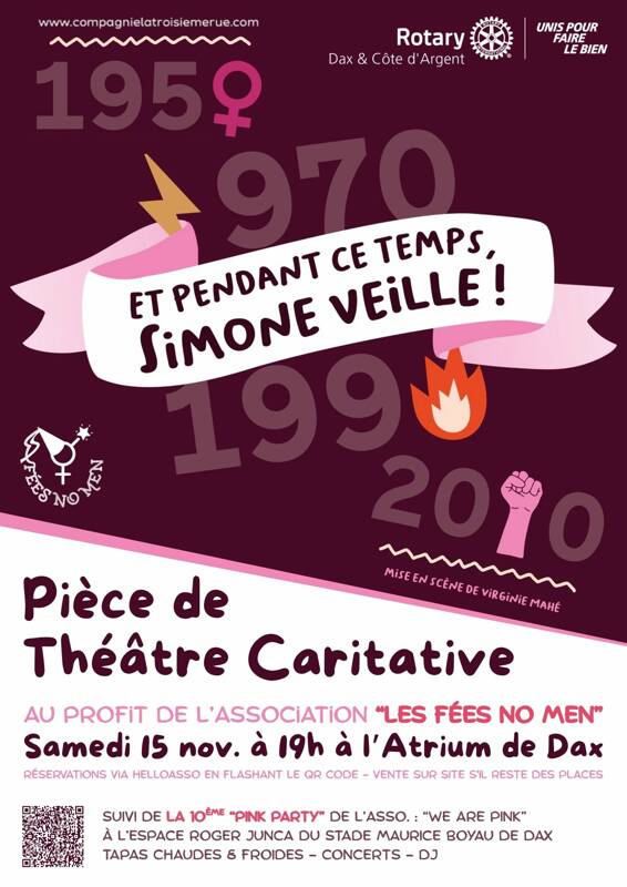 Pièce de théâtre Caritative - Et pendant ce temps Simone VEILLE !