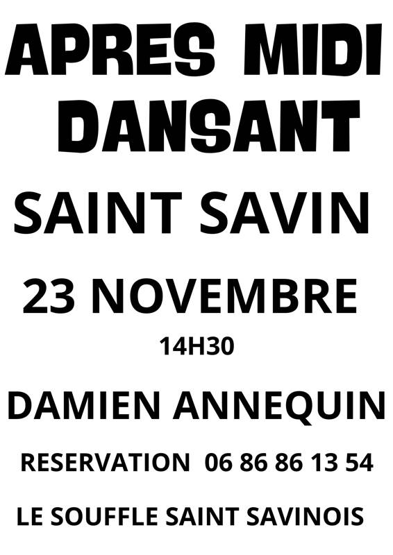 APRES MIDI DANSANT