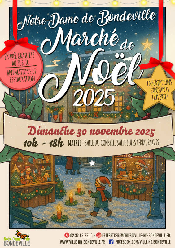 Marché de Noël de Notre-Dame de Bondeville