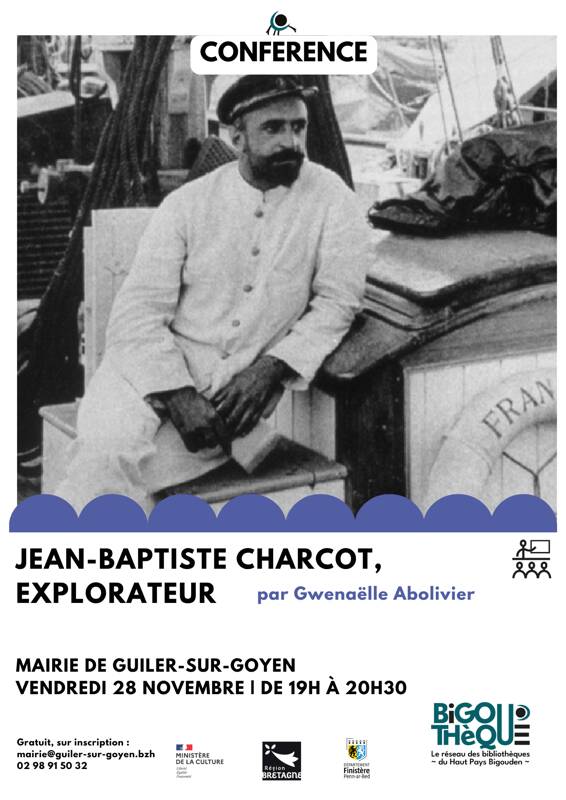 Conférence : Jean-Baptiste Charcot, explorateur