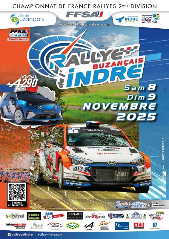 RALLYE DE L'INDRE-BUZANÇAIS 2025