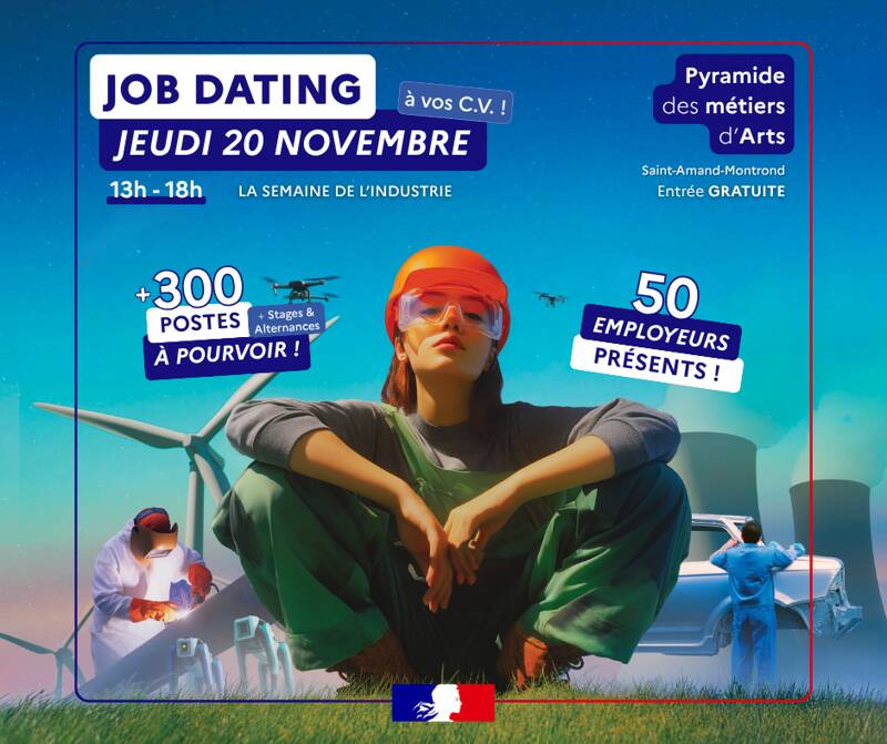 Job dating Sud Cher - Saint-Amand-Montrond