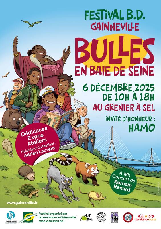 Festival BD Bulles en Baie de Seine