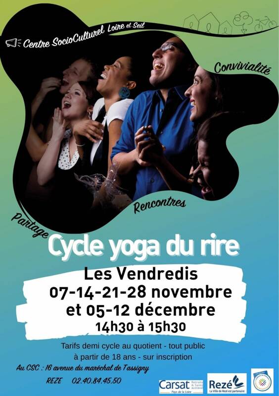 Séances de yoga du rire
