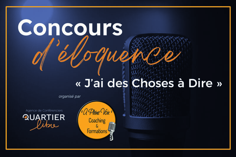 Concours d'éloquence :