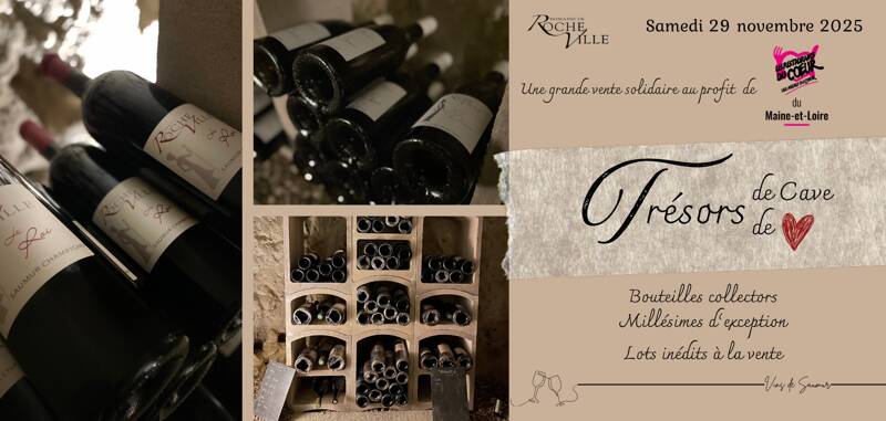 Vente Solidaire au Domaine de Rocheville : Trésors de cave, trésors de cœur