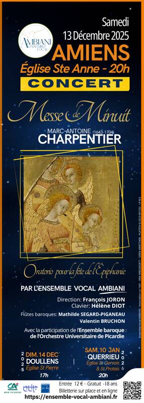 Concert de Noel: M.A Charpentier en lumière
