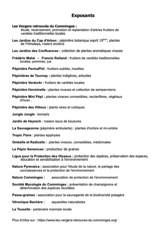Fête des Plantations à Labarthe-Inard 11e édition !