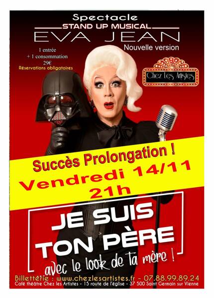 Spectacle STAND UP MUSICAL EVA JEAN