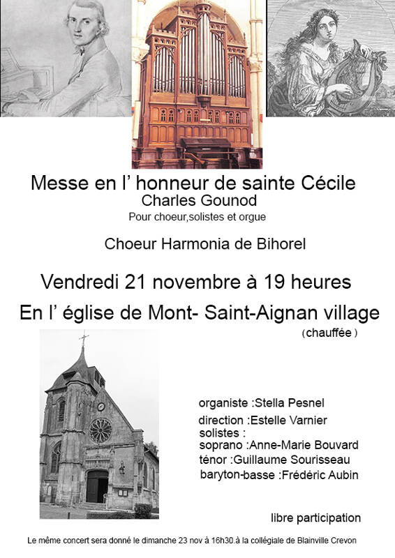 Concert Messe Ste Cécile de GOUNOD