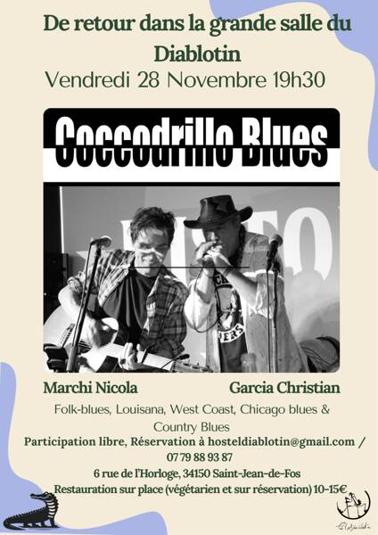 Concert Coccodrillo Blues