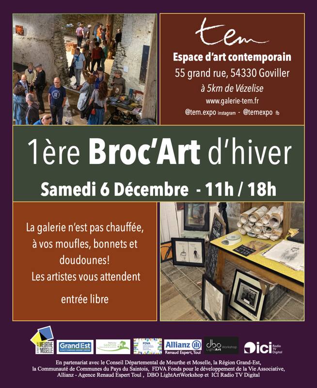 1ère Broc'Art d'hiver