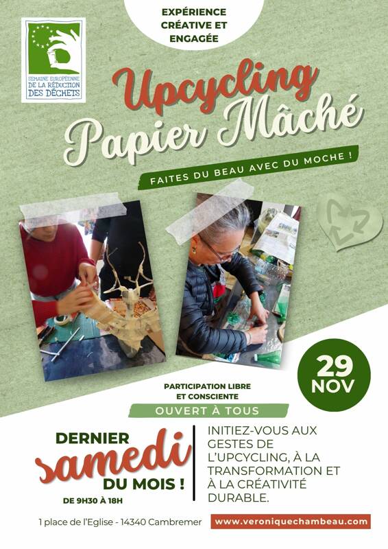 Les Samedis Durables : Upcycling & Papier Mâché