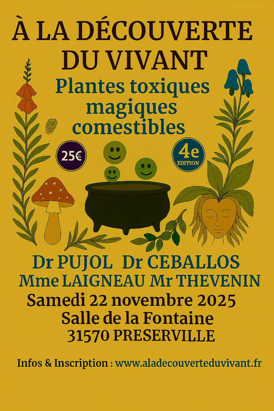 Plantes toxiques, magiques, comestibles