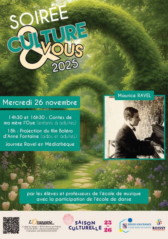 Soirée Culture & Vous – RAVEL
