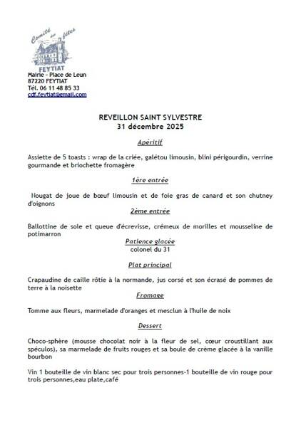 Réveillon de la Saint Sylvestre