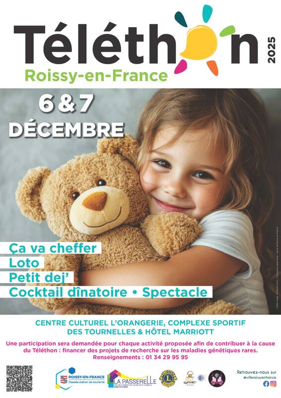 Le Téléthon revient à Roissy